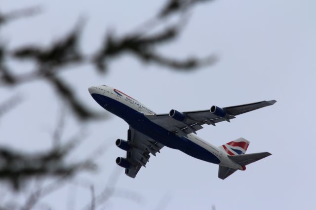 Boeing 747-400 (G-CIVM) - Over Long Island, NY - Approach to Landing at JFK Runway 21L
