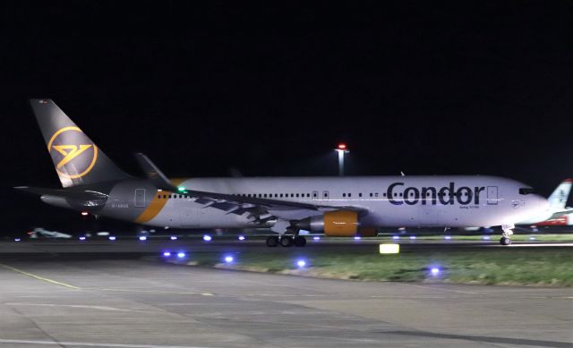 BOEING 767-300 (D-ABUD) - condor b767-330er d-abud dep shannon for leipzig 17/3/21.