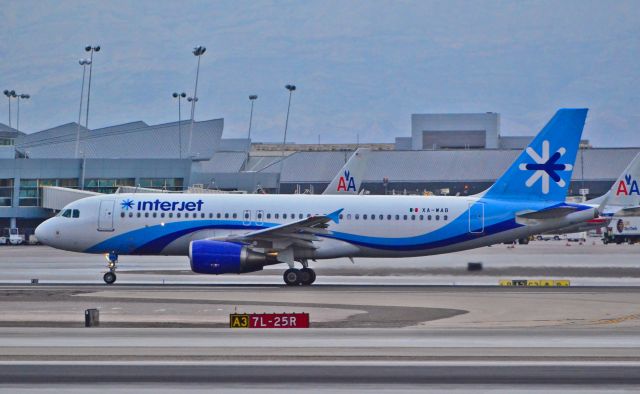 Airbus A320 (XA-WAB) - XA-WAB Interjet 2012 Airbus A320-214 - cn 5358 - Las Vegas - McCarran International Airport (LAS / KLAS)br /USA - Nevada July 27, 2014br /Photo: Tomás Del Coro