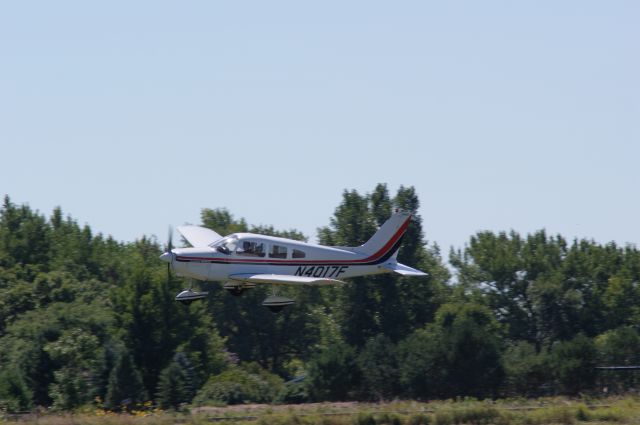 Piper Cherokee (N4017F) - Air Haven fly by.