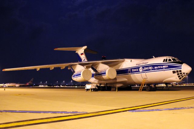 Ilyushin Il-76 (RA-76511) - Volga's newest IL-76 ... only a month and a half old!