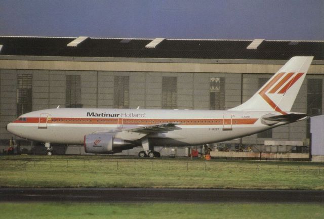 Airbus A310 (F-WZET) - scanned from postcardbr /Martinair Holland