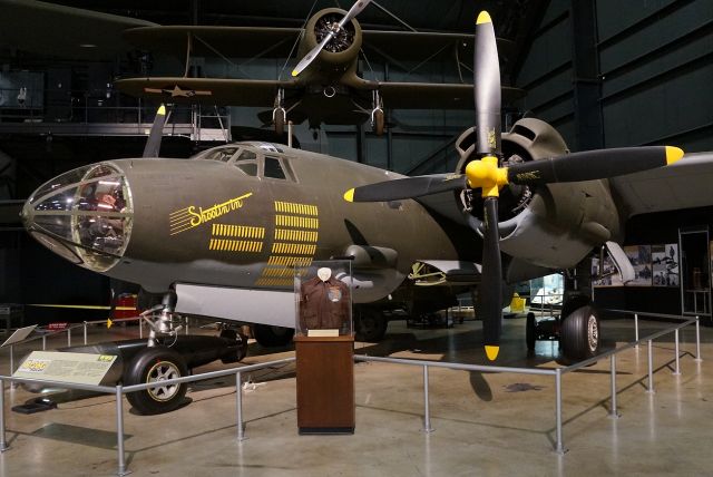 Douglas A-26 Invader — - B-26 Marauder @ the USAF museum in Dayton, OH.