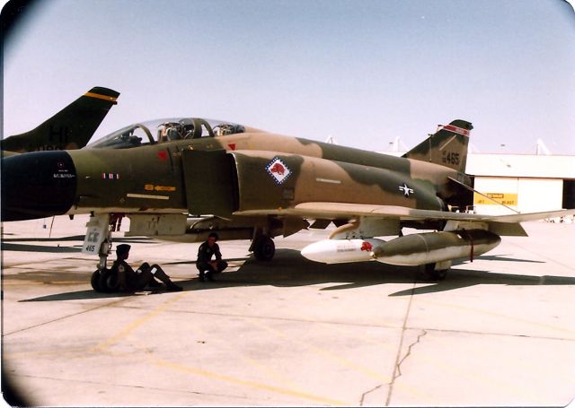 McDonnell Douglas F-4 Phantom 2 — - KNLC - Lemoore NAS airshow Aug 1984 - the tail is 63-465 and looks like Arkansas ANG