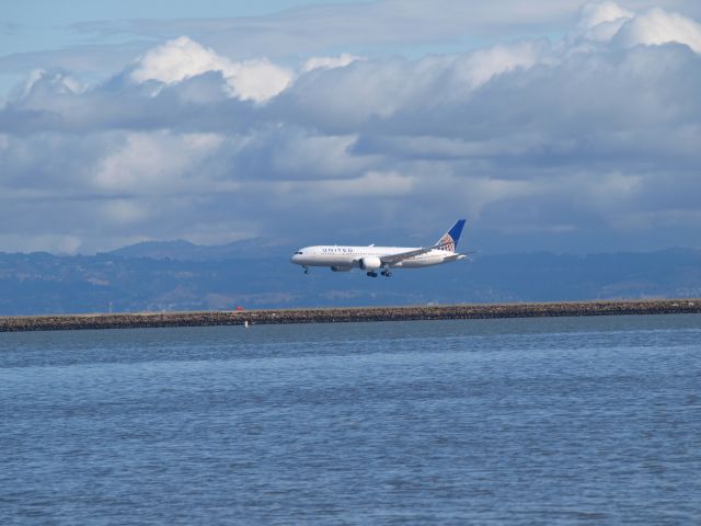 N20904 — - Uniteds new Dreamliner landing at SFO for the first time on 10/22/2012