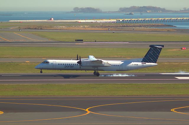 C-GKQB — - BOS Arrival