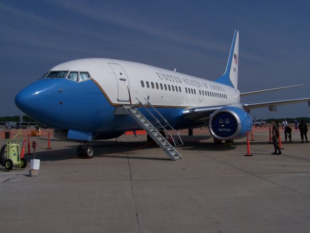 Boeing 737-700 (N50932) - 050932 B737 part of the static show at Quonset Air Show RI June 2011