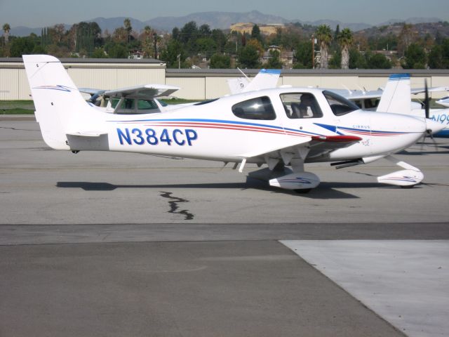 Cirrus SR-22 (N384CP) - Taxiing at Fullerton