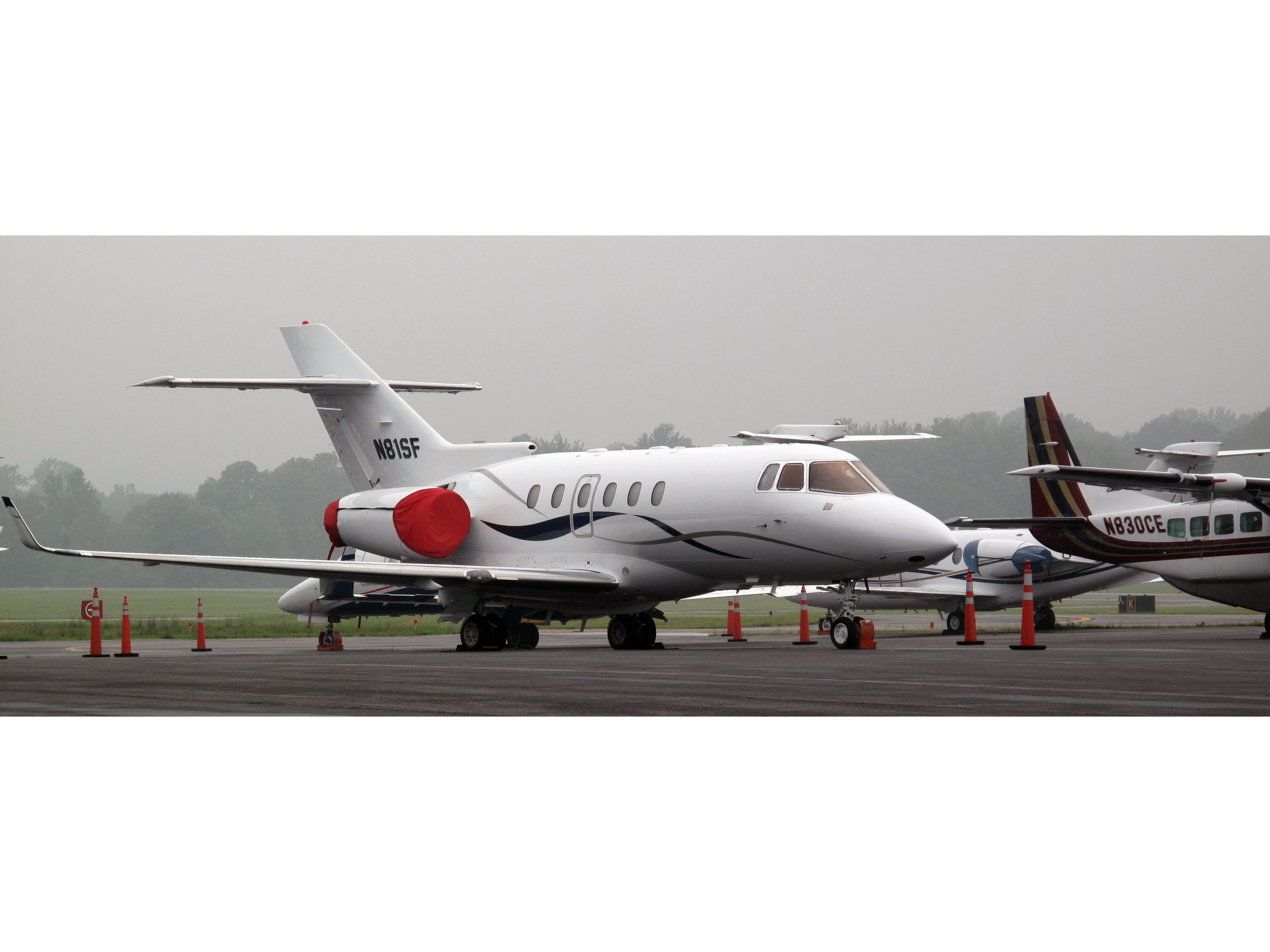 Hawker 800 (N81SF) - No location as per request of the aircraft owner.