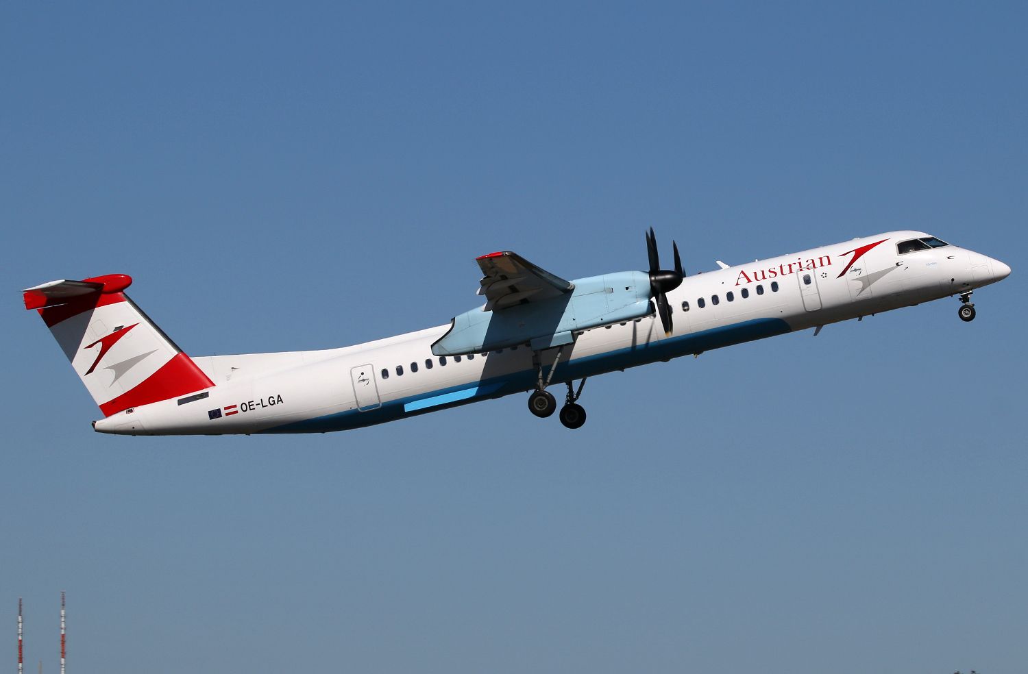 de Havilland Dash 8-400 (OE-LGA)