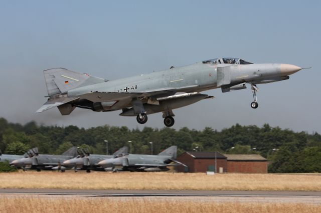 N3748 — - F-4F landing at Wittmund air base Germany