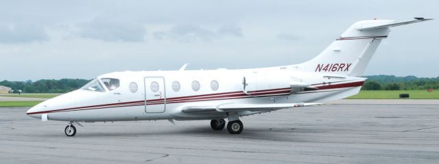 Beechcraft Beechjet (N416RX) - 2007 Raytheon 400a in Danville Va. 6-17-09