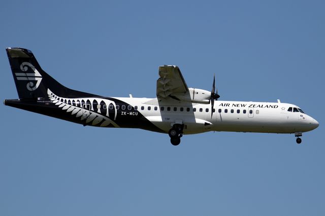 ATR ATR-72 (ZK-MCU) - on 15 November 2016