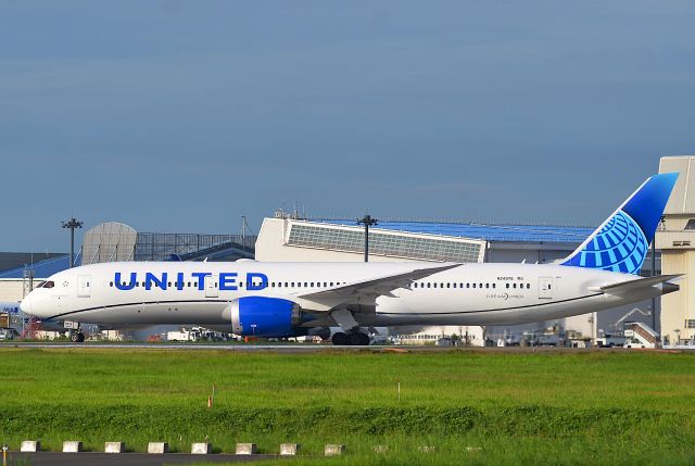 Boeing 787-9 Dreamliner (N24976) - I took this picture on Sep 16, 2020.br /UA838/16  NRT-SFO