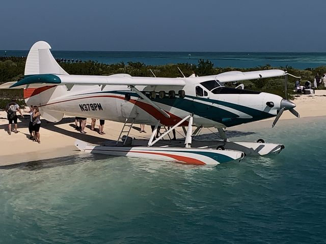 De Havilland Canada DHC-3 Otter (N379PM) - Just landed Fort Jefferson, Dry Tortugas off Key West FL Feb 10, 2020