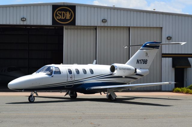 Cessna Citation CJ1 (N17BB) - N602CA LLC at KJQF - 7/21/18