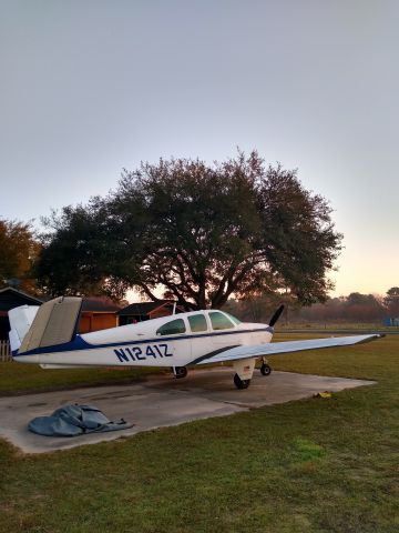 Beechcraft 35 Bonanza (N1241Z) - Glorious morning ð