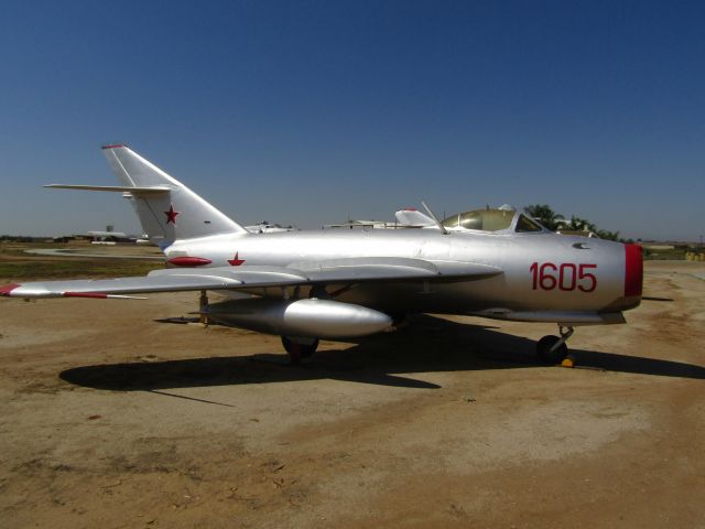 MIG17 — - A Mig-17 "Fresco" on display at March Field Air Museum.