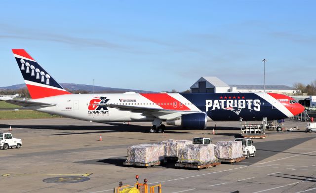 BOEING 767-300 (N36NE) - Patriots b767-323er n36ne at shannon 28/2/21.