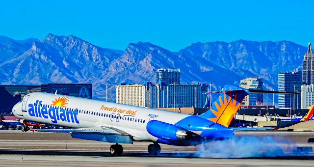 McDonnell Douglas MD-83 (N427NV) - N427NV Allegiant Air McDonnell Douglas MD-83 (DC-9-83) s/n 49436 - Las Vegas - McCarran International (LAS / KLAS)br /USA - Nevada,  January 7, 2018br /Photo: TDelCoro