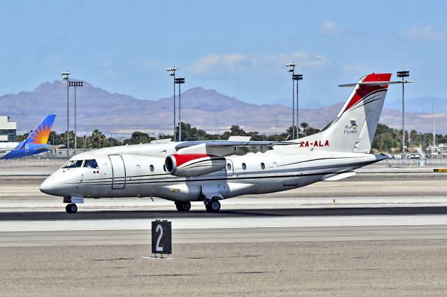 Fairchild Dornier 328JET (XA-ALA) - XA-ALA FlyMex Fairchild Dornier 328-310 328JET (cn 3167)br /br /Ex. N412FJ Delta Connectionbr /br /Las Vegas - McCarran International (LAS / KLAS)br /USA - Nevadabr /April 12, 2013br /Photo: TDelCoro