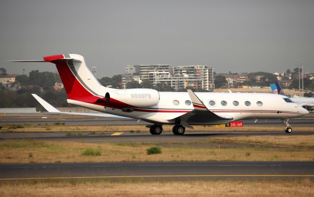 Gulfstream Aerospace Gulfstream G650 (N998PB) - Arriving from Rwy 34L