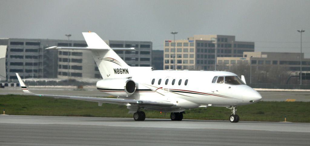 Boeing Goshawk (N86MN) - Taxiing for take off, to KAPA, Runway 30L, 02-04-2015