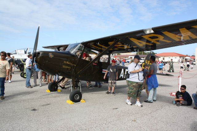 N5192G — - Cessna Bird Dog on display at MacDill Air Fest (11/6/11)