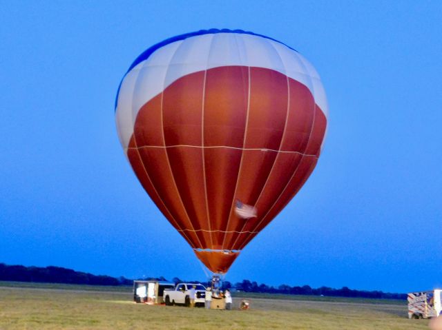 Unknown/Generic Balloon — - An Aerostar Balloon designed as the American flag at the Greenville Balloon Glow 