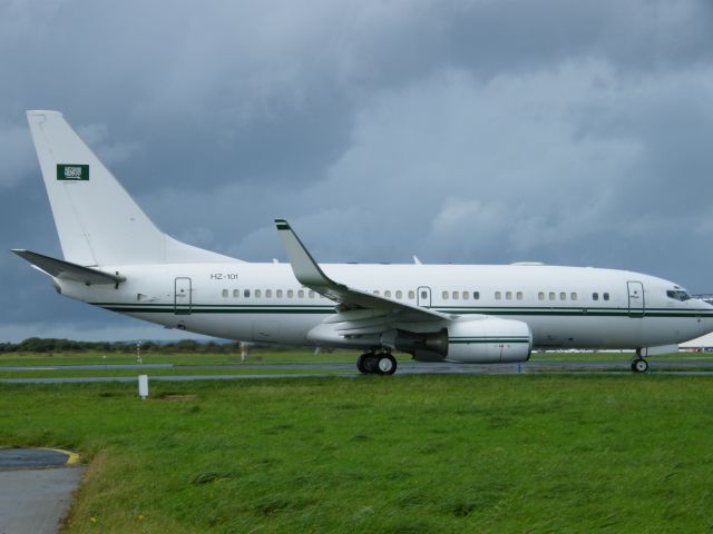 HZ101 — - HZ-101 BOEING 737 BBJ AT EINN 25-09-2011 OF ROYAL SAUDI AIR FORCE