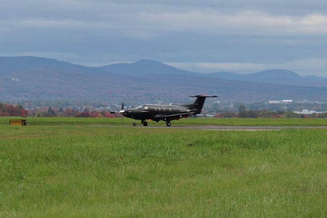 Pilatus PC-12 (C-FYMN) - PC12 Chrono Aviation C-FYMN CYQB-CYMU 07/10/2023