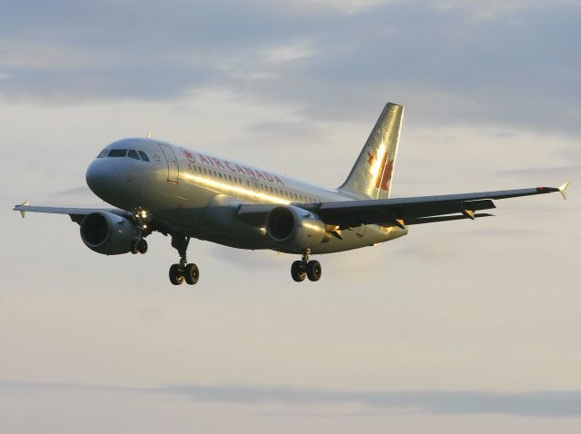 Airbus A319 (C-GBHN) - Air Canada Flight 673 arriving from YHZ