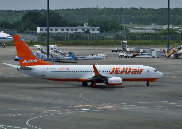 Boeing 737-800 (HL8090) - Taxing at NRT (2017/06/19)