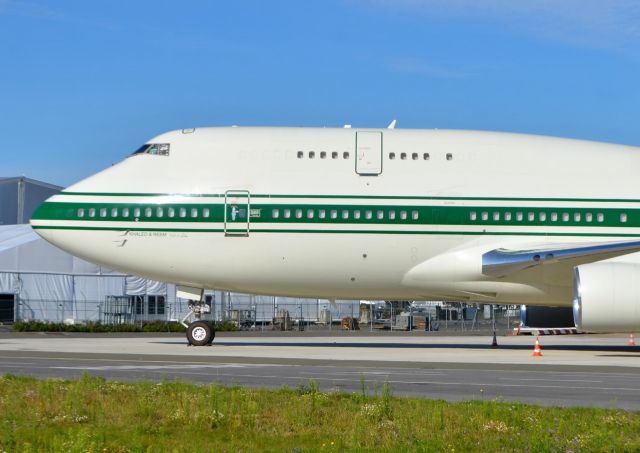 Boeing 747-400 (HZ-WBT7) - 24/08/2014br /KingDom Holding