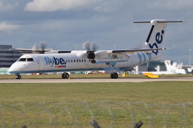 de Havilland Dash 8-400 (G-JECN) - BEE295 departing for Edinburgh