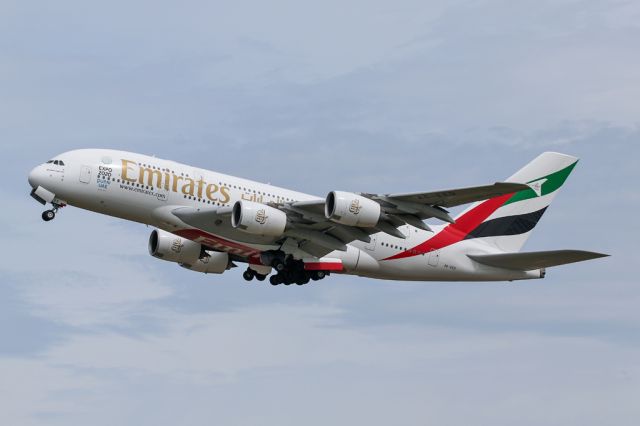 Airbus A380-800 (A6-EED) - EK22 departing to Dubai