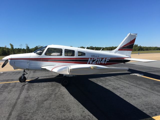 Piper Cherokee (N2114F) - Little day trip to Asheboro! September 26, 2021.