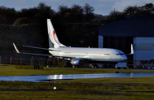 Boeing 737-800 (G-OBBJ) - Multiflight Leeds, 2003. Now Global Jet Austria OE-ILX