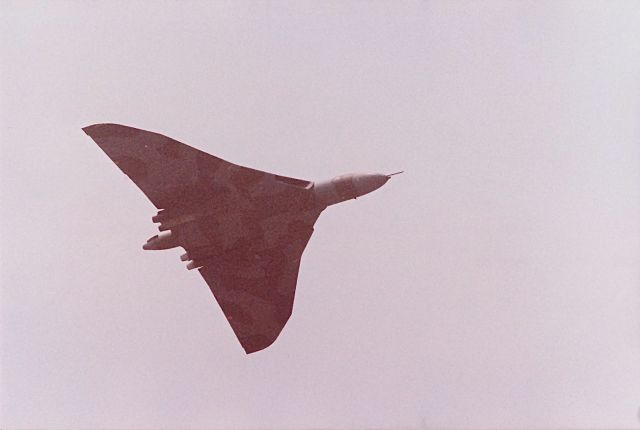 LNE428 — - Air show by a British AVRO Vulcan B.2 at Navy New Orleans airfield in the late 1970s.