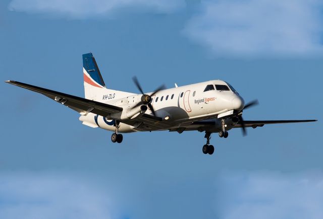 VH-ZLG — - REX REGIONAL EXPRESS - SAAB 340B - REG VH-ZLG (CN 340B- 375) - ADELAIDE INTERNATIONAL AIRPORT AUSTRALIA SA. YPAD 17/7/2016