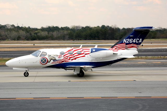 Cessna Citation Mustang (N264CA) - N246CA - short visit then single pilot flight to KICT