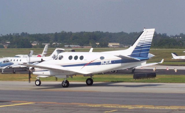 Beechcraft King Air 90 (N31A) - Beach 90E N31A (LW-281) taken at Peach Tree Dekalb in Atlanta on NBAA day 2007