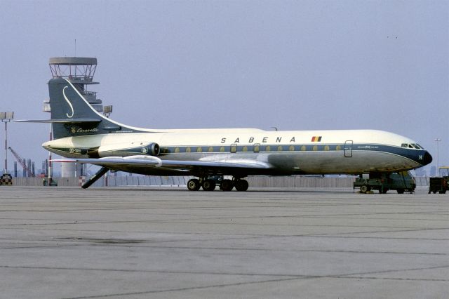 SUD-EST SE-210 Caravelle (OO-SRH) - July 1969 at Düsseldorf (EDDL)