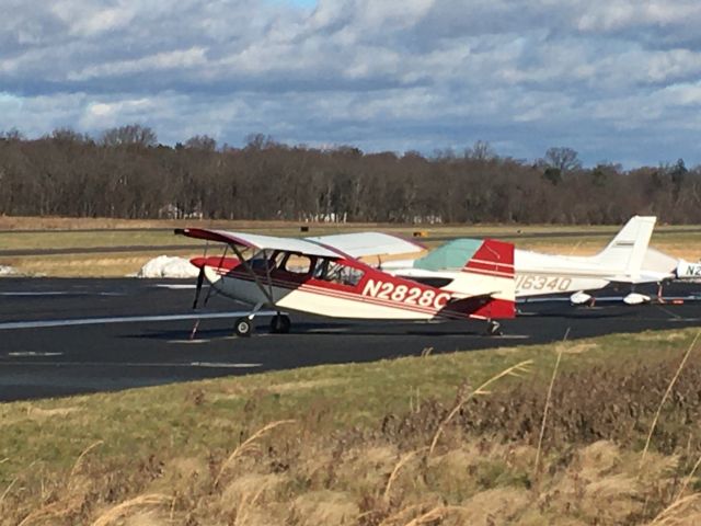 CHAMPION Sky-Trac (N2828C) - N2828C (CH7B) at Wings Field (KLOM)br /Photo Date: January 2, 2021