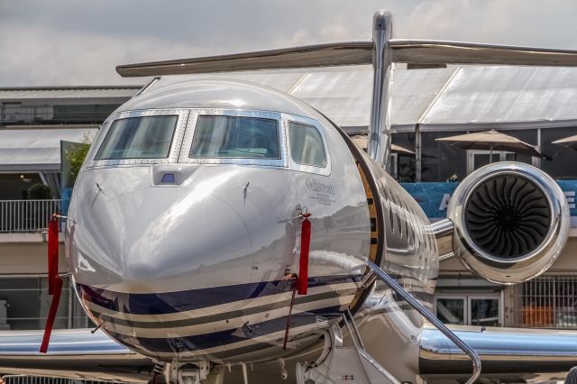 Gulfstream Aerospace Gulfstream G650 (N650GA) - N650GA Gulfstream Aerospace G-VI Gulfstream G650ER - Paris Air Show 2015 @ Le Bourget Paris (LFPB) / 20.06.2015