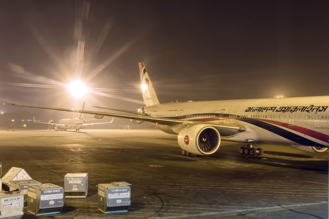 BOEING 777-300 (S2-AFO) - 12th Jan., 2016