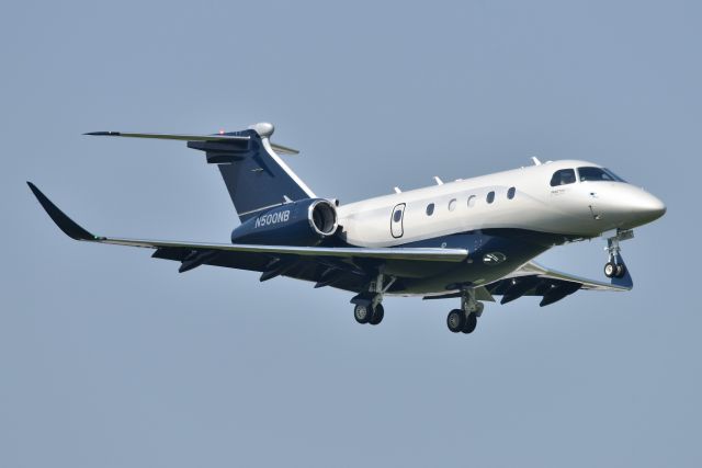 Embraer Legacy 450 (N500NB) - Old National Bank. 5-L 08-22-23