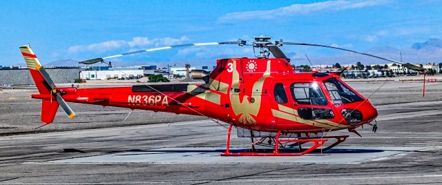 Eurocopter AS-350 AStar (N836PA) - N836PA Aerospatiale AS350B3 Ecureuil s/n 7508 - 2012 Manufacturer Name AMERICAN EUROCOPTER CORP br /br /North Las Vegas Airport  KVGTbr /Photo: TDelCoro br /May 7, 2025
