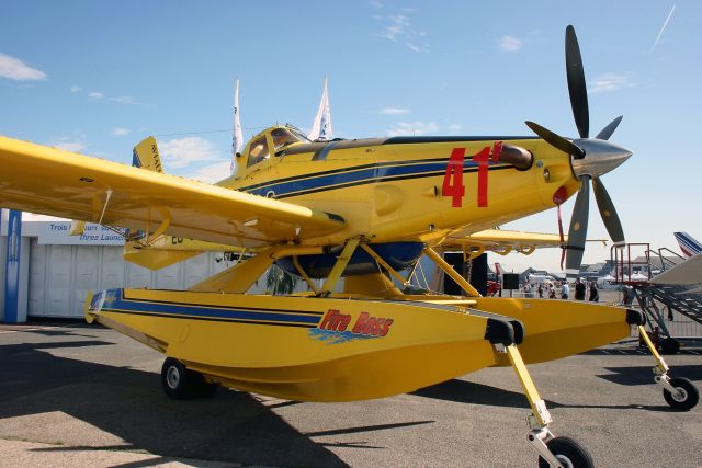 Air Tractor AT-802A Fire Boss — - Air Tractor AT-802A Fire Boss CN 802A-0179, Paris Le Bourget Air Show in june 2011