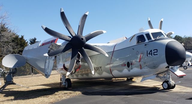 Grumman C-2 Greyhound (16-2142) - C-2A(R) Greyhound "The Old Gal" at NAS Patuxent River Air Museum